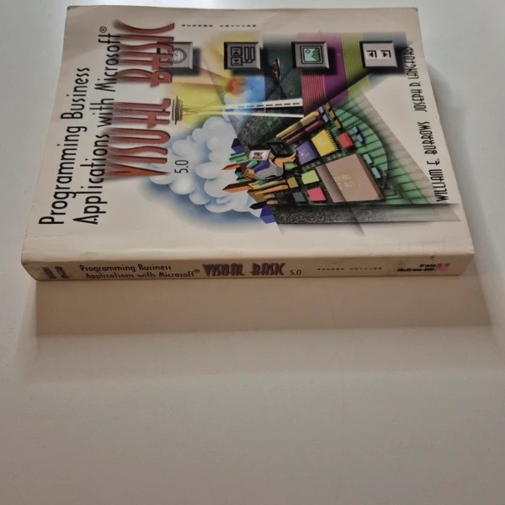 Visual Basic 5.0 Programming Business Applications Paperback - White - Picture 3 of 5